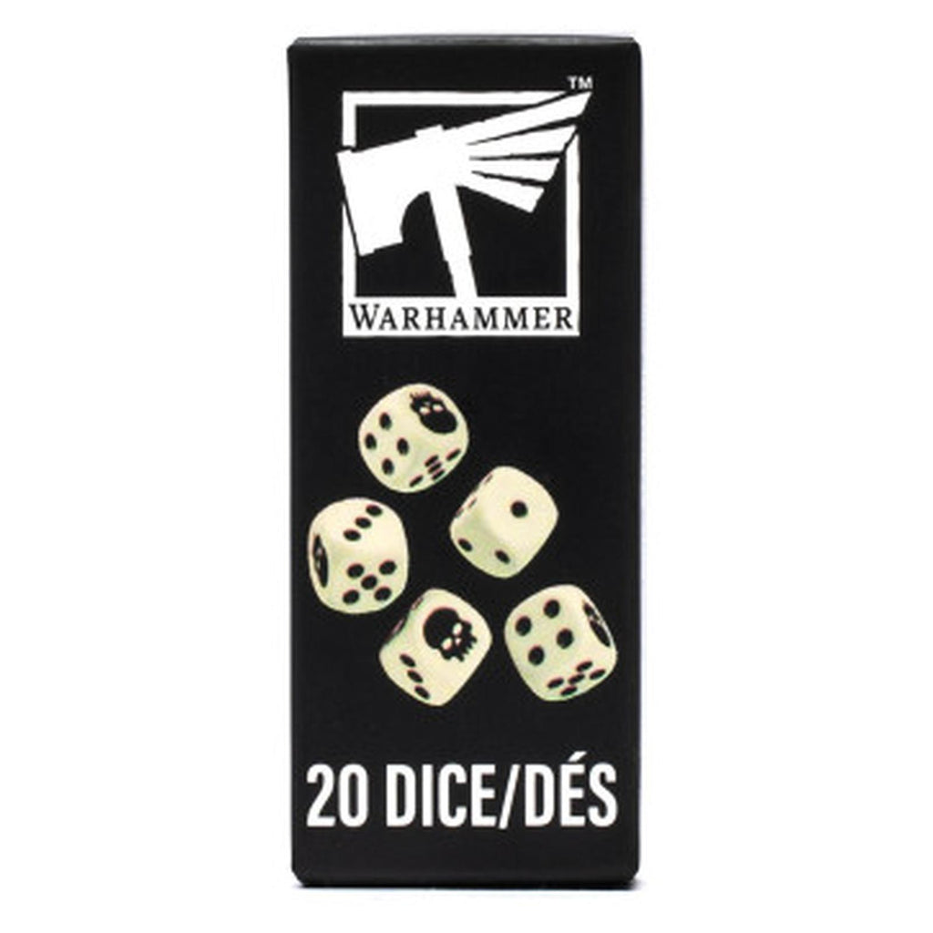 Games Workshop Warhammer 20D6 Miniature Dice Set - Radar Toys