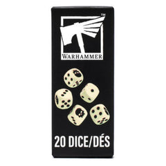 Games Workshop Warhammer 20D6 Miniature Dice Set - Radar Toys