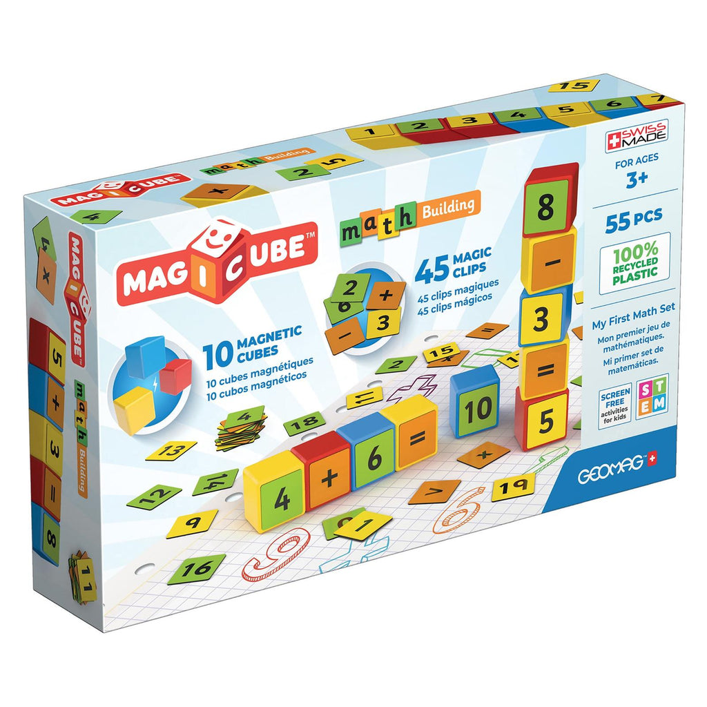 Geomag Magicube My First Math 55 Piece Building Set