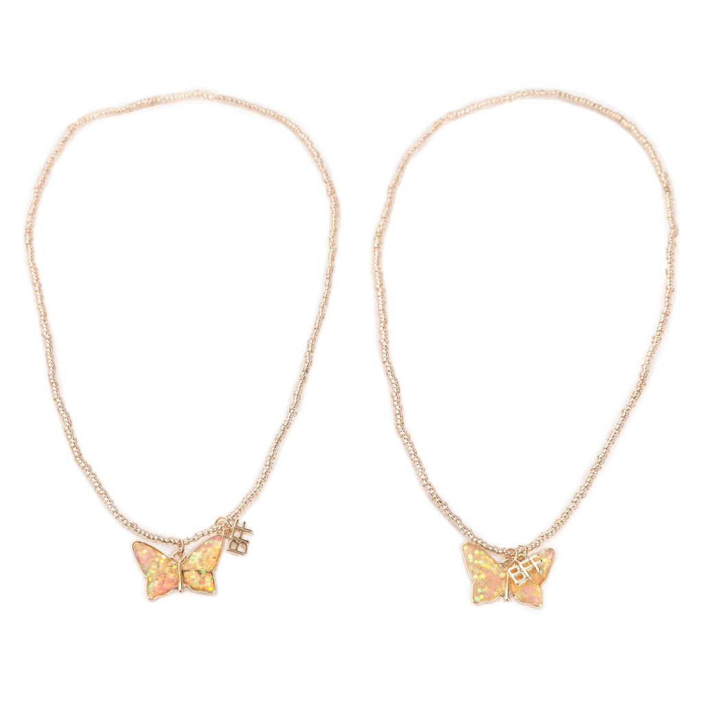 Great Pretenders BFF Butterfly Share And Tear Two Piece Necklace Set - Radar Toys