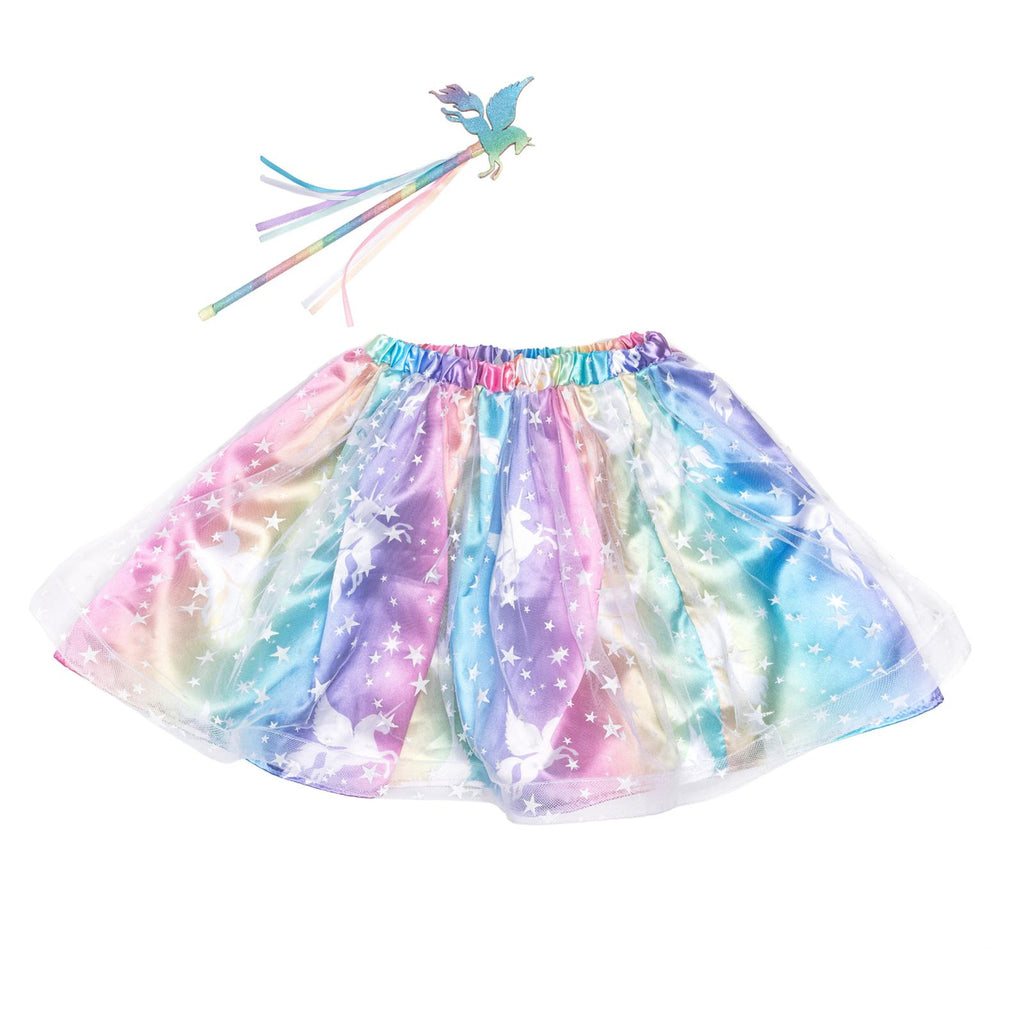 Great Pretenders Enchanted Unicorn Skirt And Wand Set Size 4-6 - Radar Toys