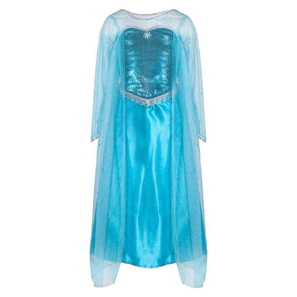 Great Pretenders Ice Queen Dress With Cape Size 5-6 - Radar Toys