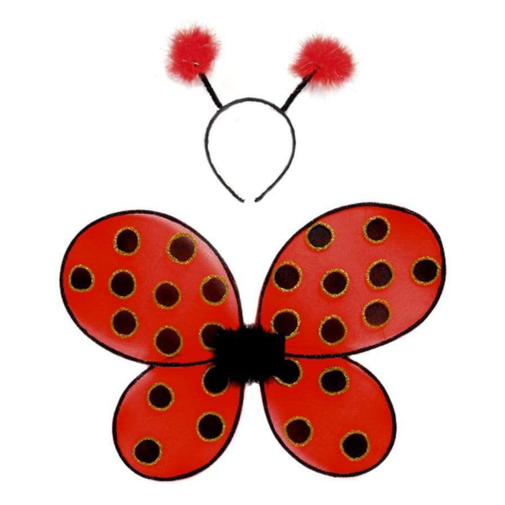 Great Pretenders Ladybug Wings And Headband Set - Radar Toys