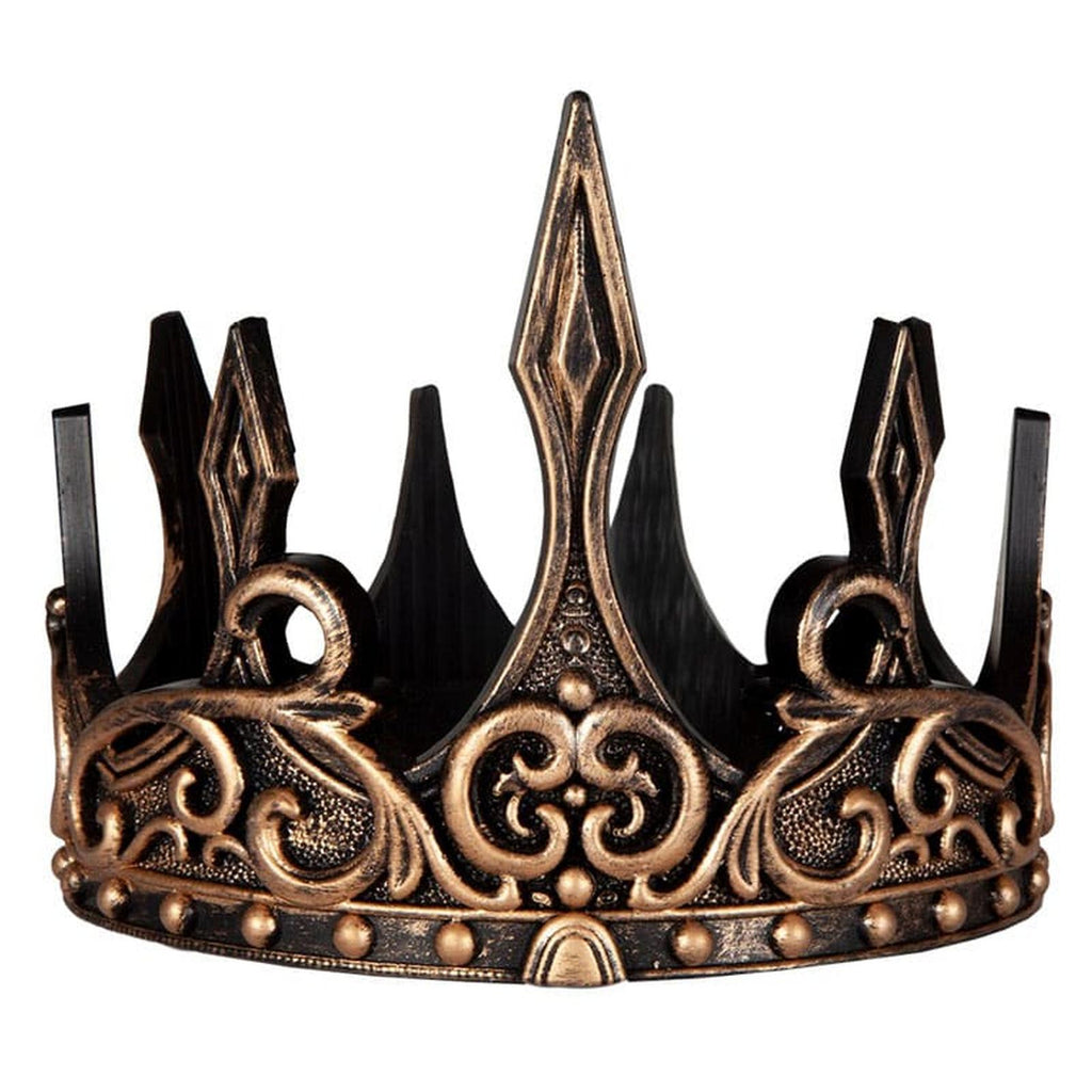 Great Pretenders Medieval Gold And Black Crown - Radar Toys