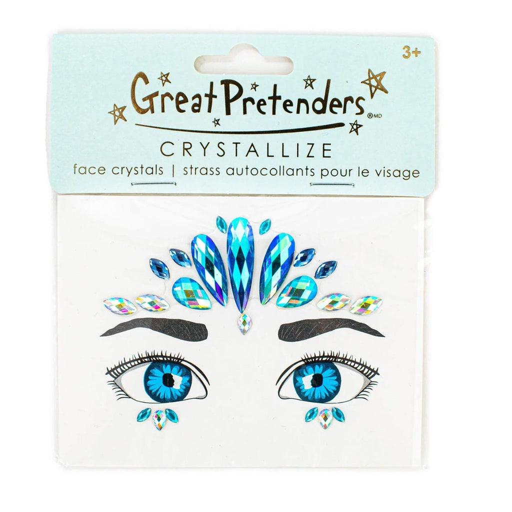 Great Pretenders Ocean Mermaid Face Crystals Set - Radar Toys