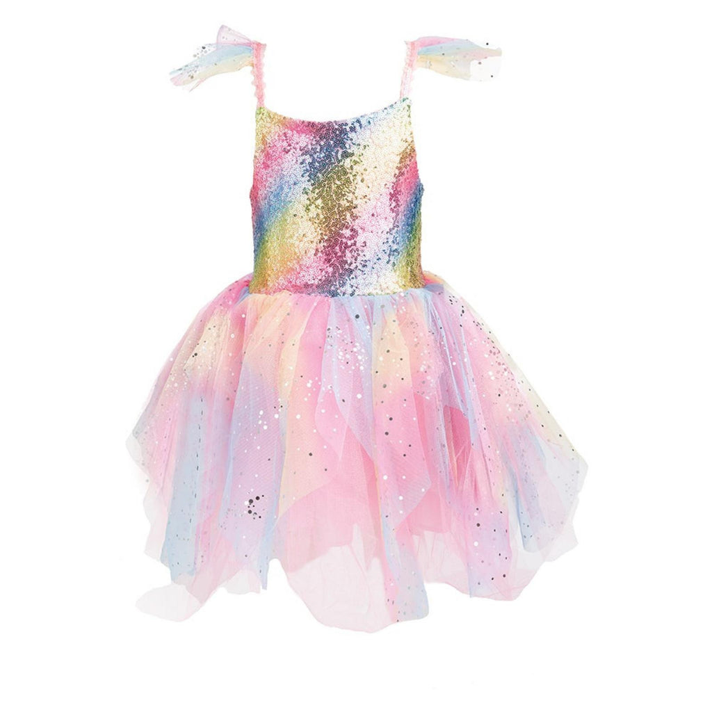 Great Pretenders Rainbow Fairy Dress And Wings Size 5-6 - Radar Toys