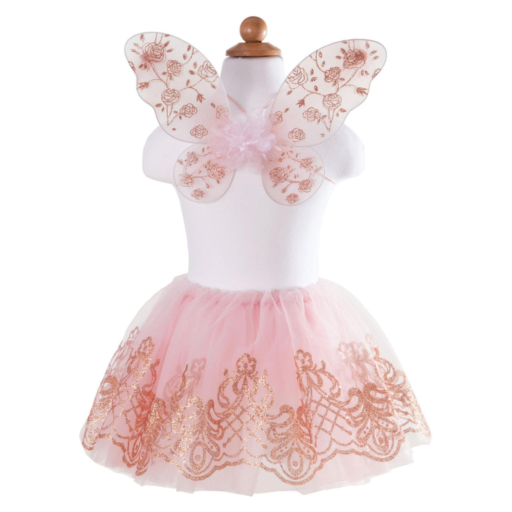 Great Pretenders Rose Gold Tutu And Wings Size 4-6 - Radar Toys