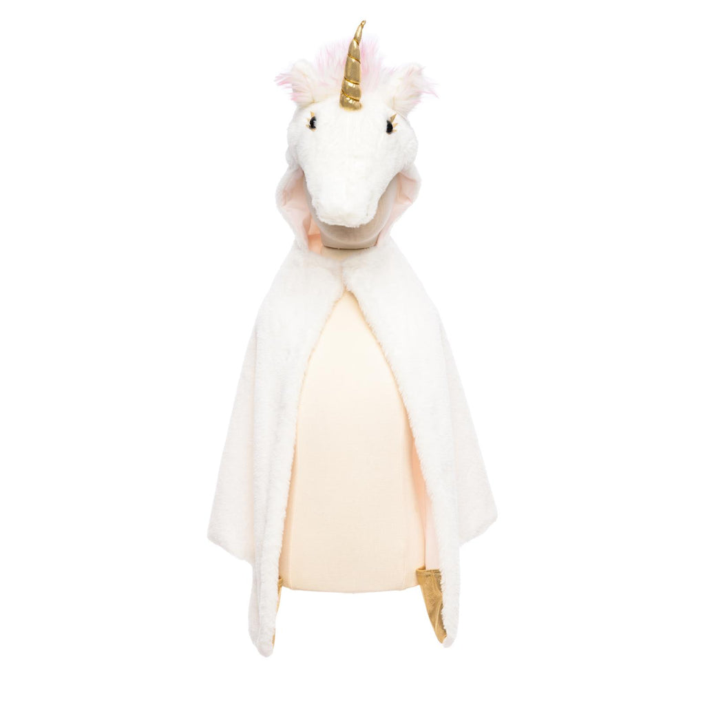 Great Pretenders Unicorn Cuddle White Cape Size 4-6 - Radar Toys