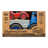 Green Toys Flatbed Truck With Race Car - Radar Toys