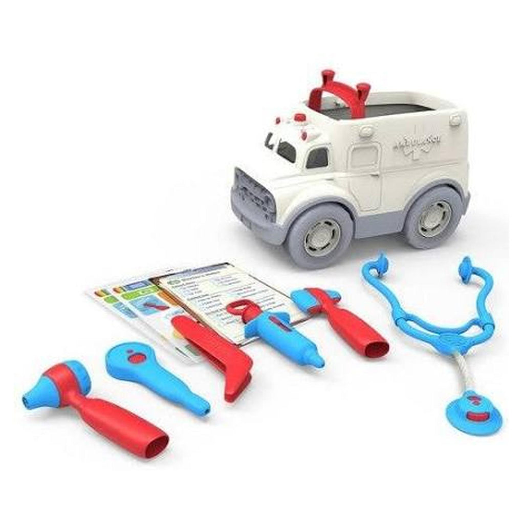 Green Toys Ambulance And Doctor's Kit