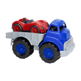 Green Toys Flatbed Truck With Race Car - Radar Toys