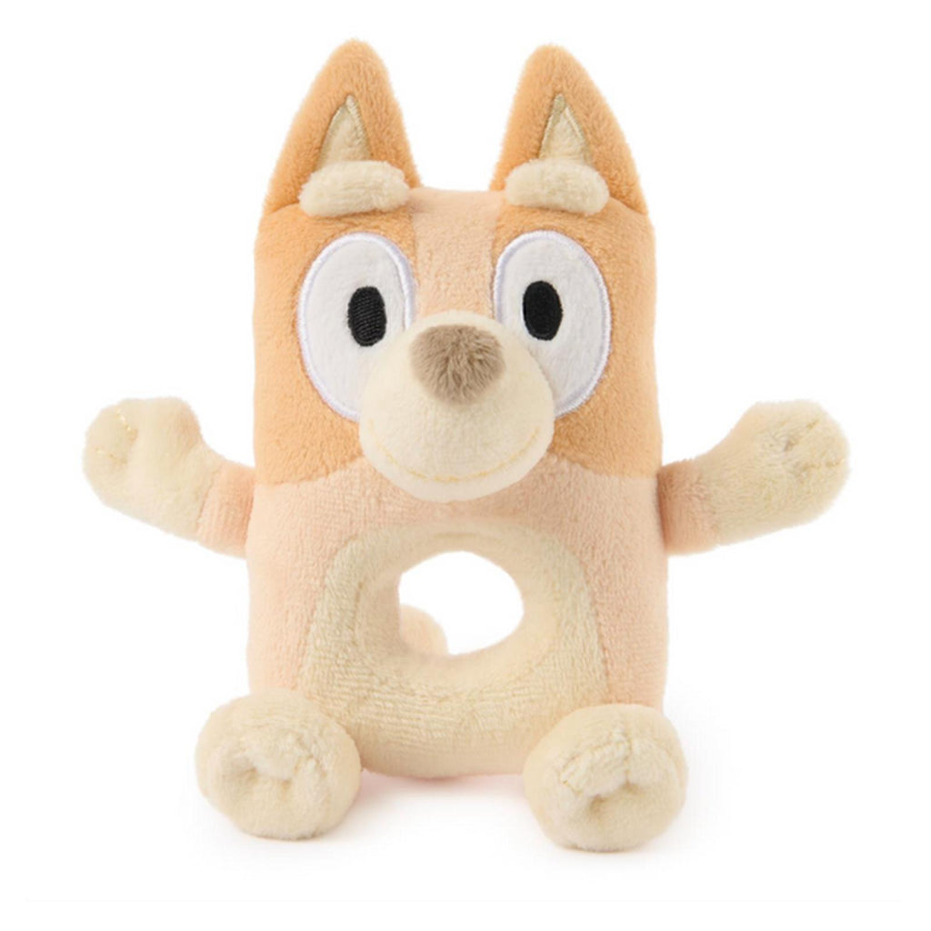Gund Bluey Bingo Plush Ring Rattle