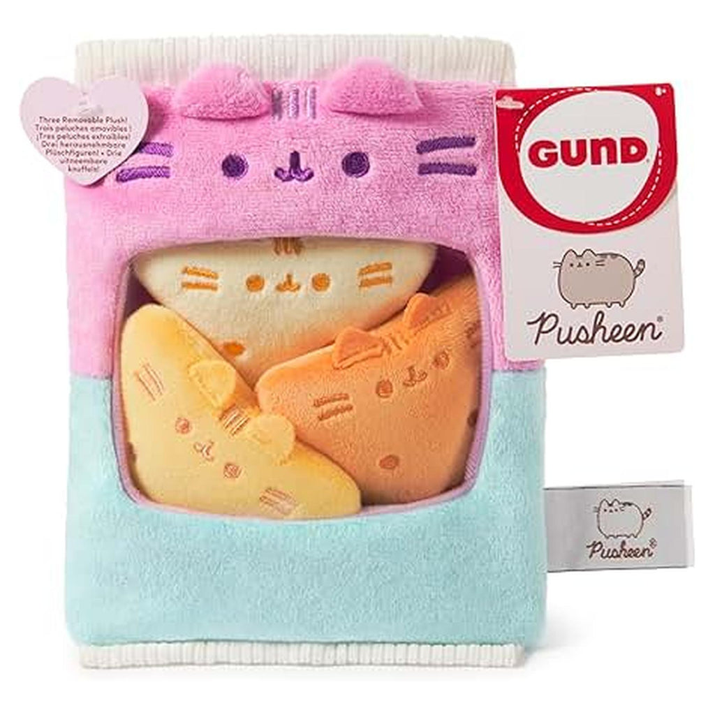 Gund Pusheen Gamer Girl Chips 7 Inch Plush Bag - Radar Toys