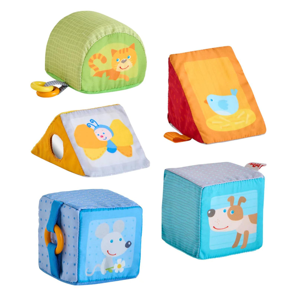 HABA Animal Discovery Cubes Baby Activity Toy