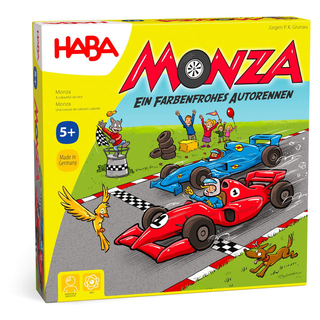 HABA Monza Car Racing Board Game