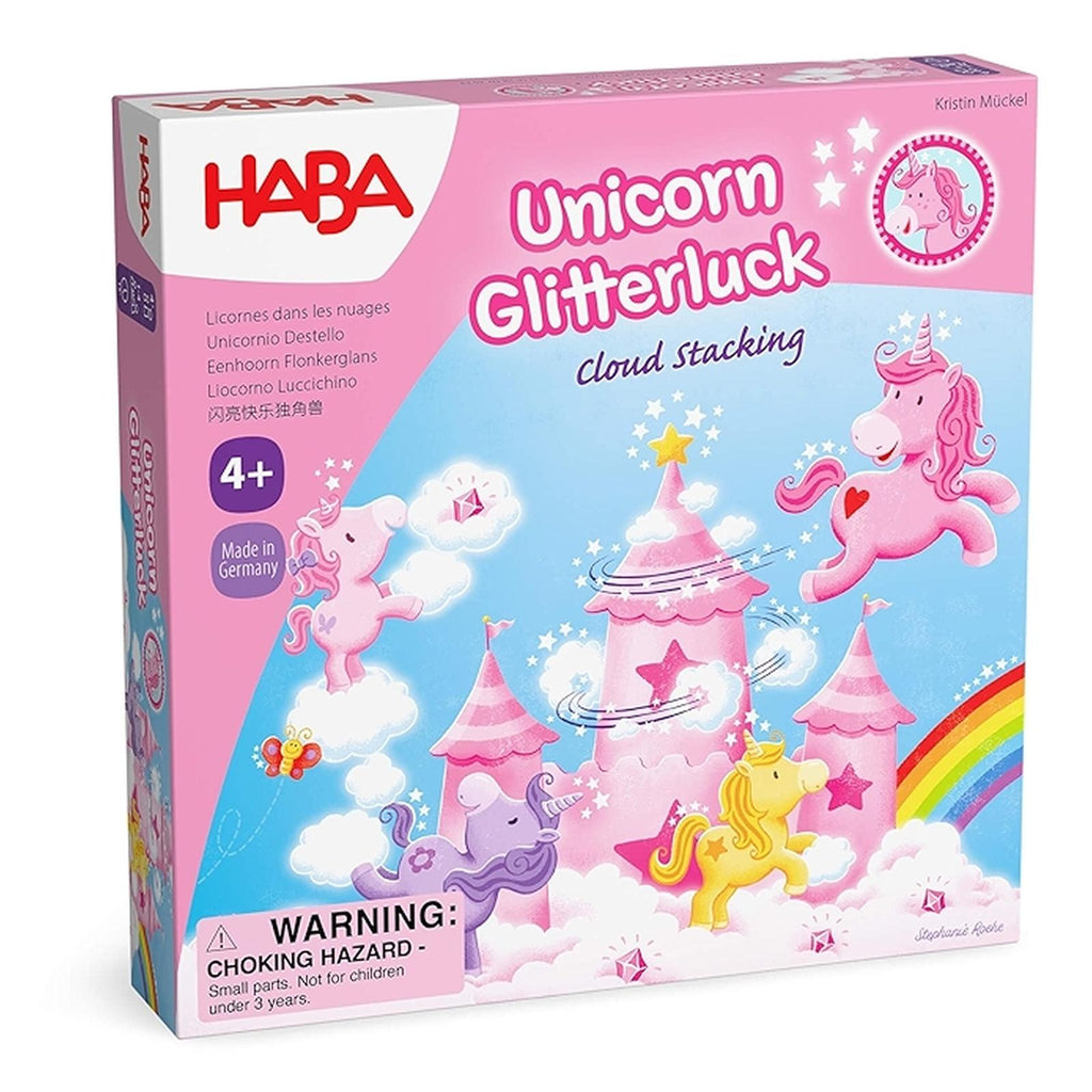 HABA Unicorn Glitterluck The Cloud Stacking Game