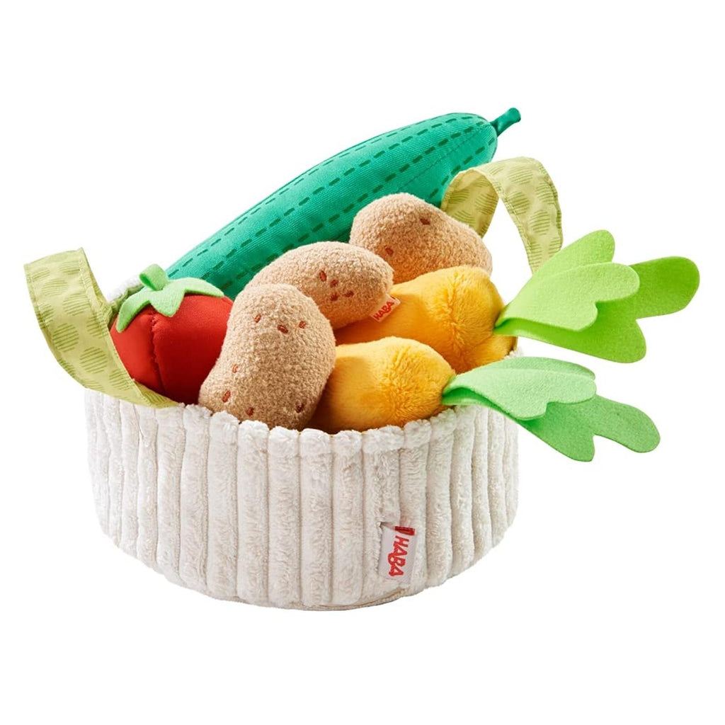HABA Vegetable Basket Soft Play Food - Radar Toys