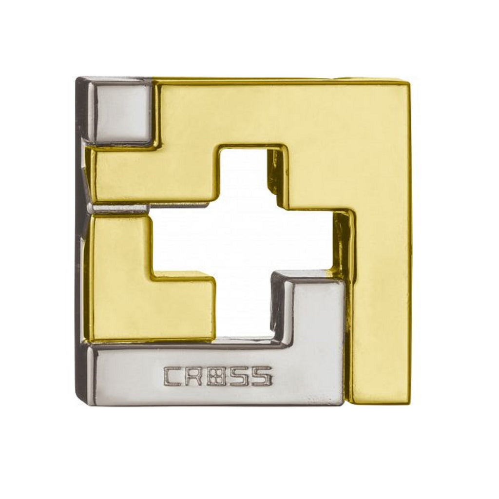 Hanayama Level 3 Cross Cast Brain Teaser Puzzle - Radar Toys