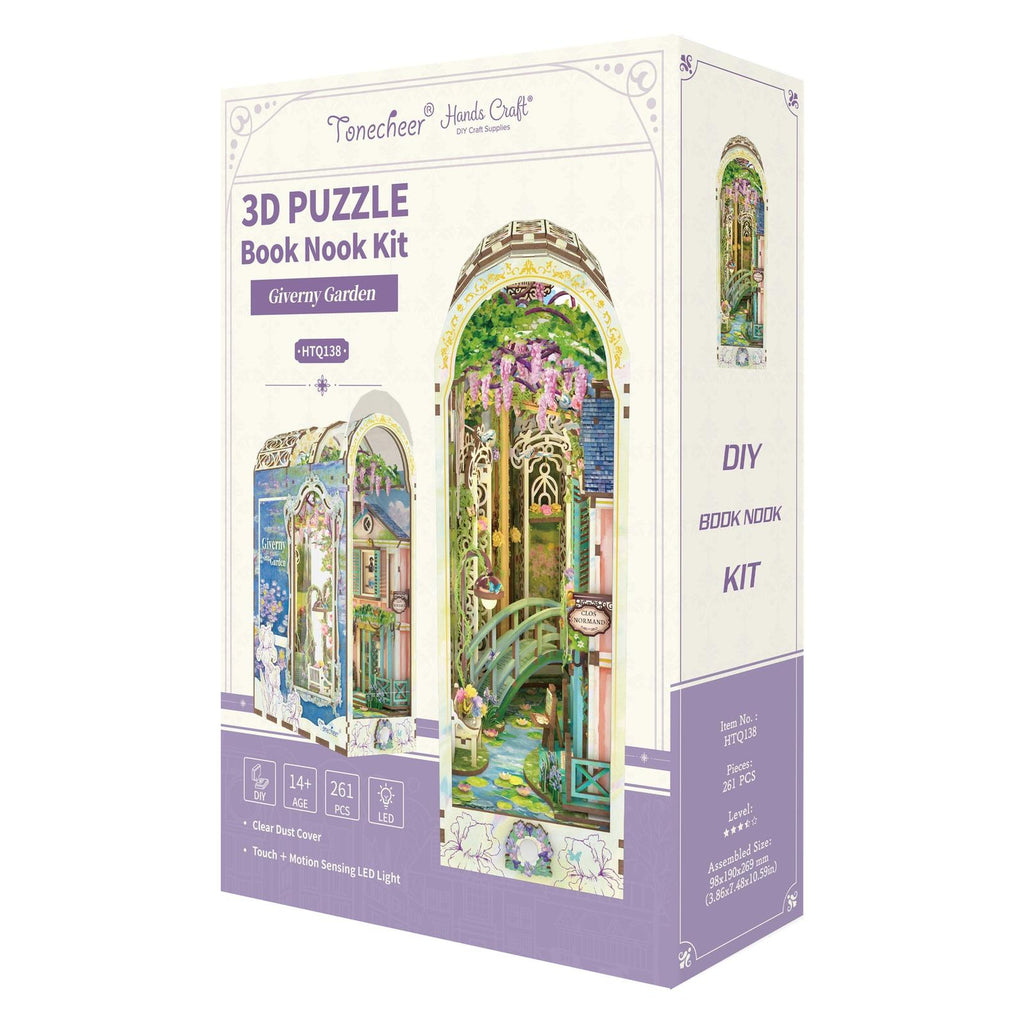 Hands Craft Giverny Garden Book Nook Kit - Radar Toys