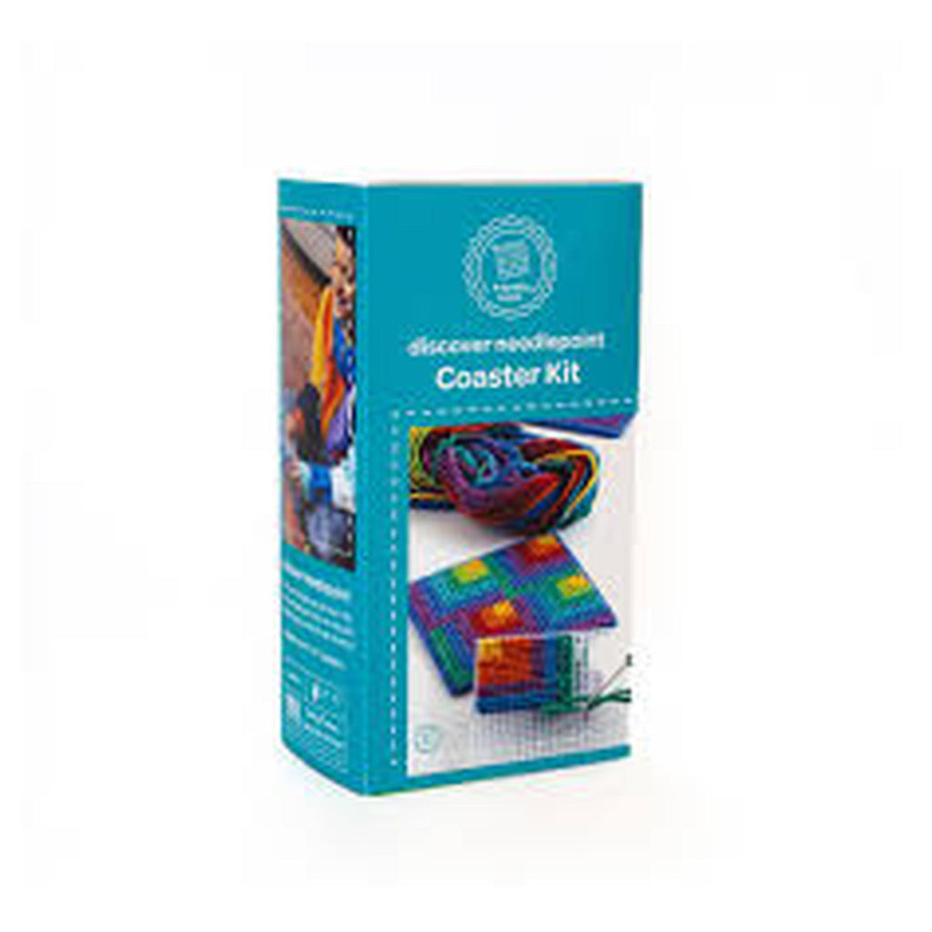 Harrisville Designs Discover Needlepoint Coaster Kit