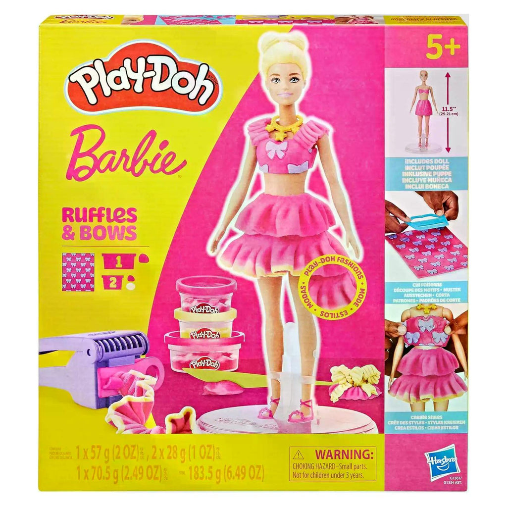 Hasbro Play-Doh Barbie Ruffles And Bows Set - Radar Toys