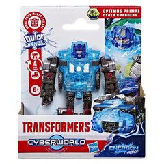 Hasbro Transformers Cyberworld Optimus Primal Energon Surge Cyber Changers Action Figure - Radar Toys