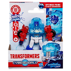 Hasbro Transformers Cyberworld Optimus Prime Energon Surge Cyber Changers Action Figure - Radar Toys