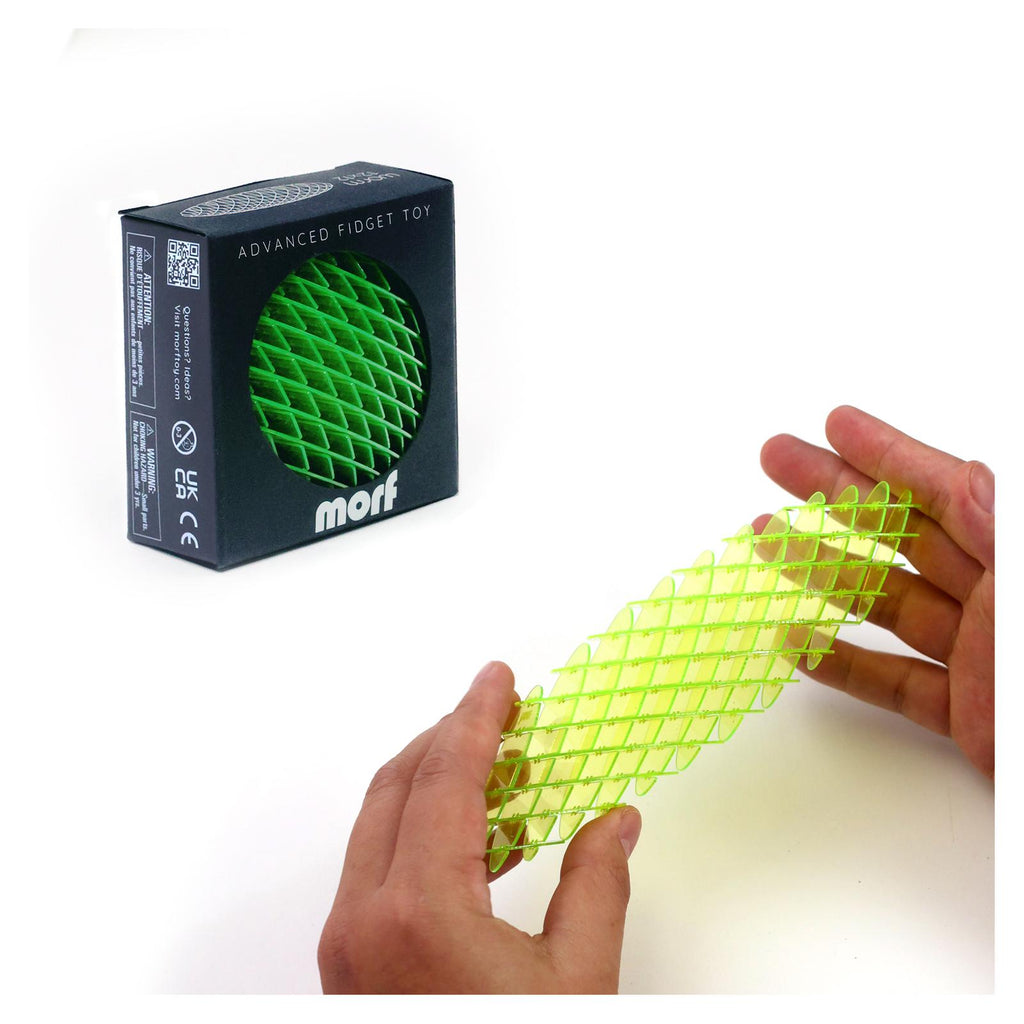 Humango Morf Worm Green Fidget Toy