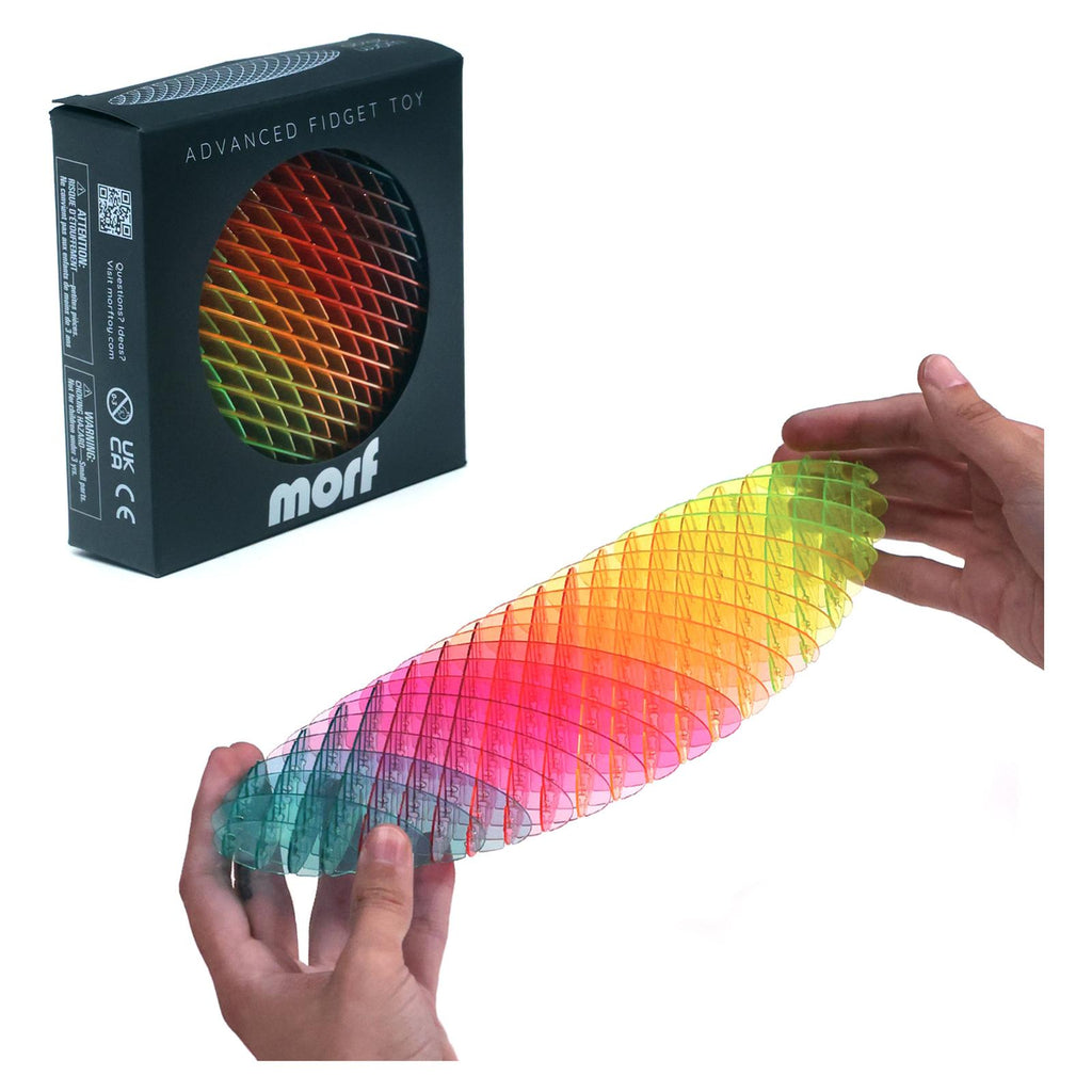 Humango Morf Worm Rainbow Big Fidget Toy