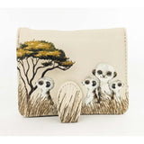Shagwear Cream Meerkat Small Zipper Wallet - Radar Toys
