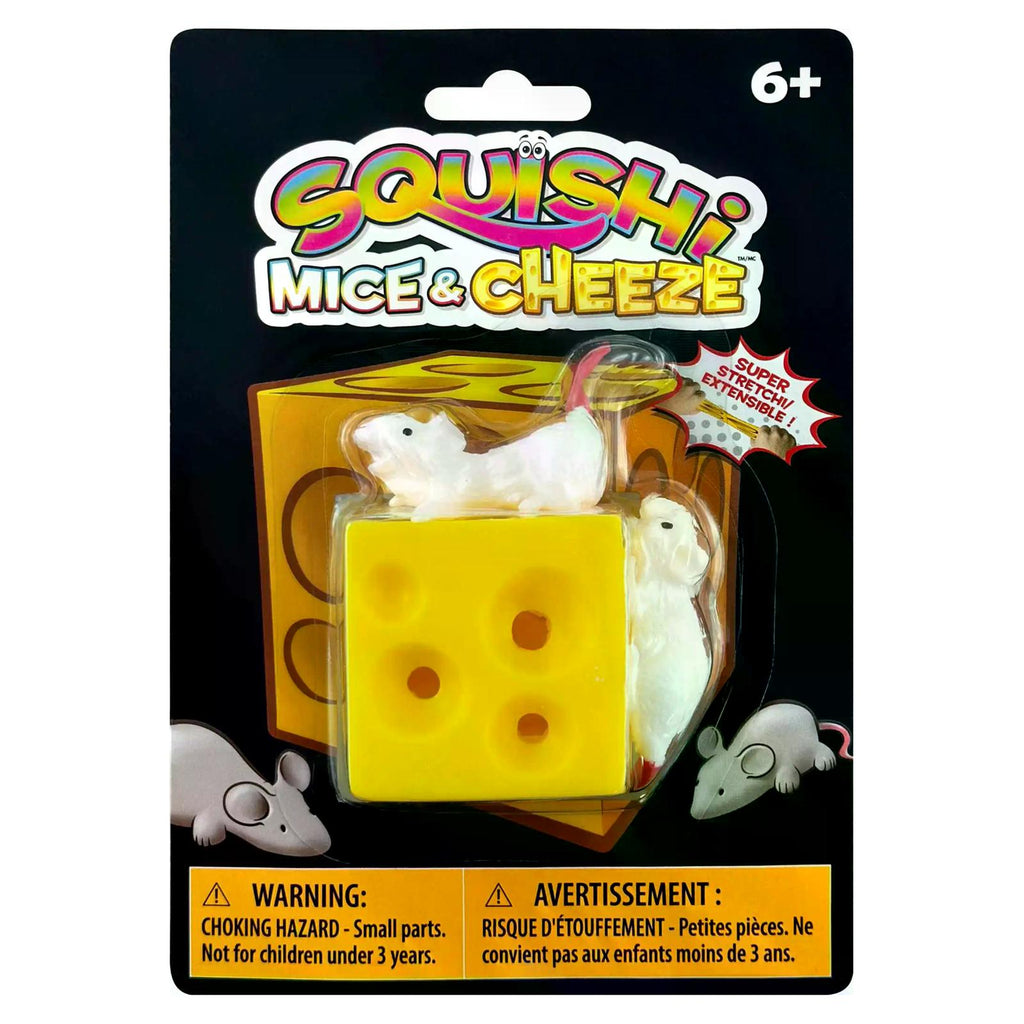 Incredible Squishi Mice And Cheeze Set