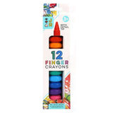 JR 12 Finger Crayons - Radar Toys