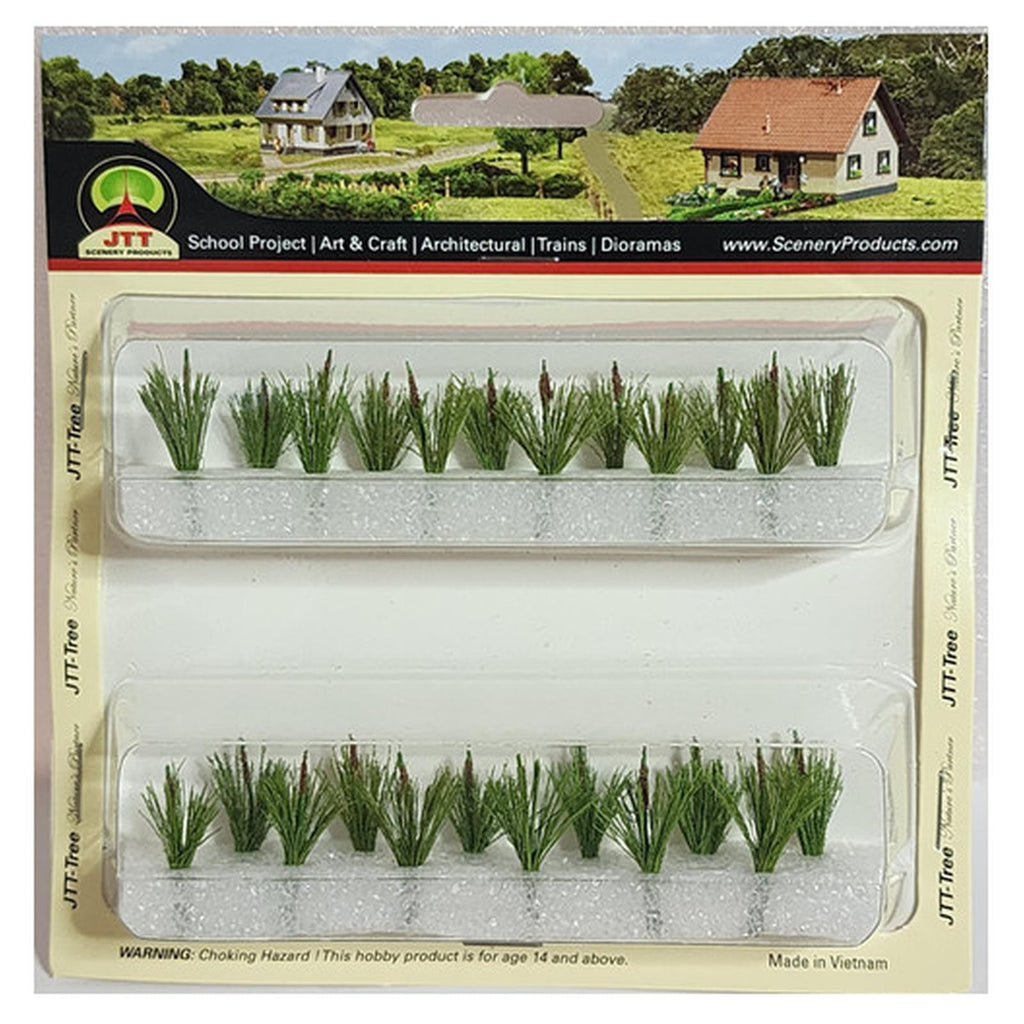JTT Scenery Cattails .75 Inches 24 Piece Set - Radar Toys