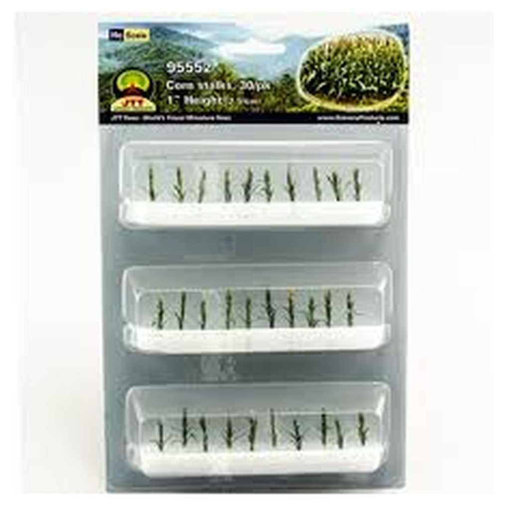 JTT Scenery HO Scale .25 Detachable Grass Bushes 30 Piece Set
