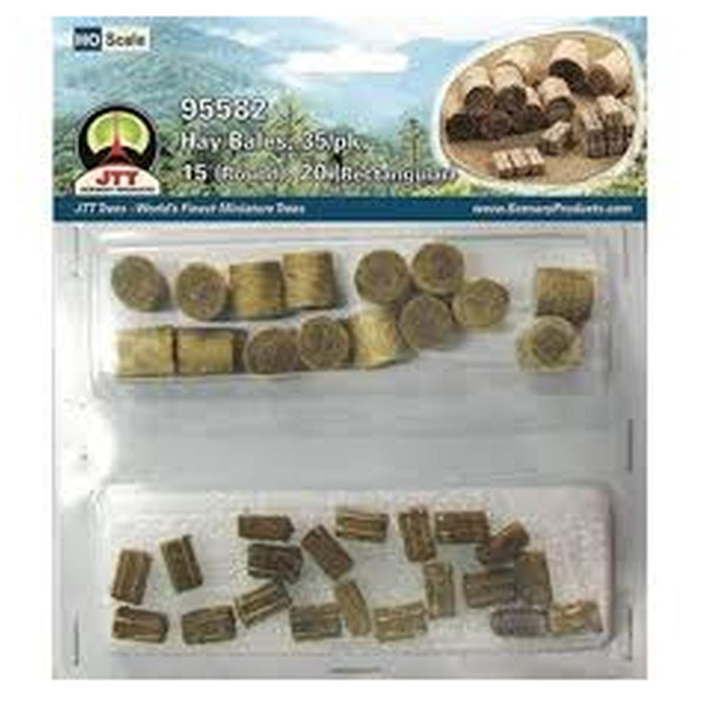 JTT Scenery Hay HO Scale 35 Piece Set - Radar Toys