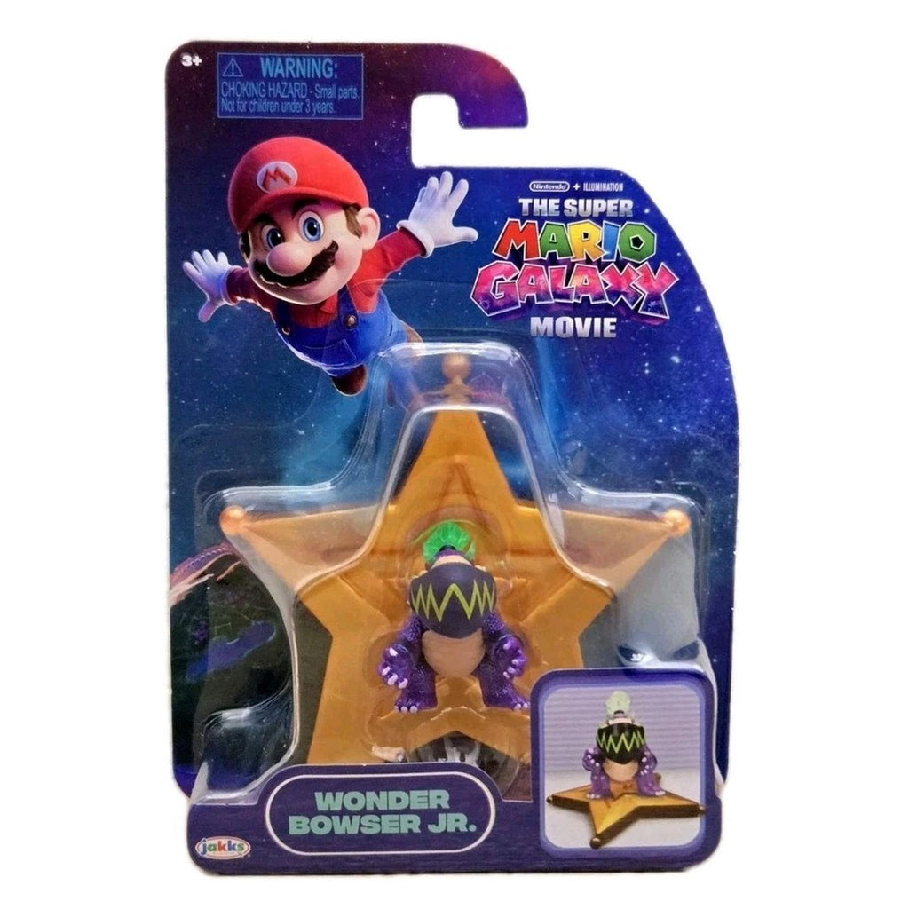 Jakks Pacific Super Mario Galaxy Wonder Bowser Jr 1.5 Inch Figure - Radar Toys