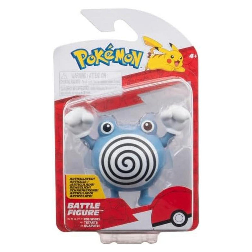 Jazwares Pokemon Battle Figure Pack Poliwhirl Figure