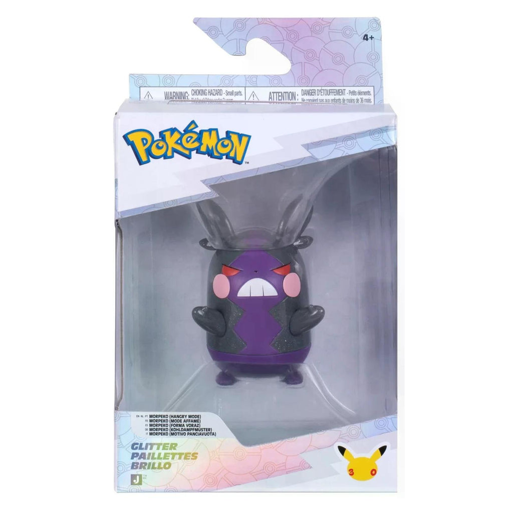 Jazwares Pokemon Glitter Battle Fig Morpeko Hangry Mode Figure - Radar Toys