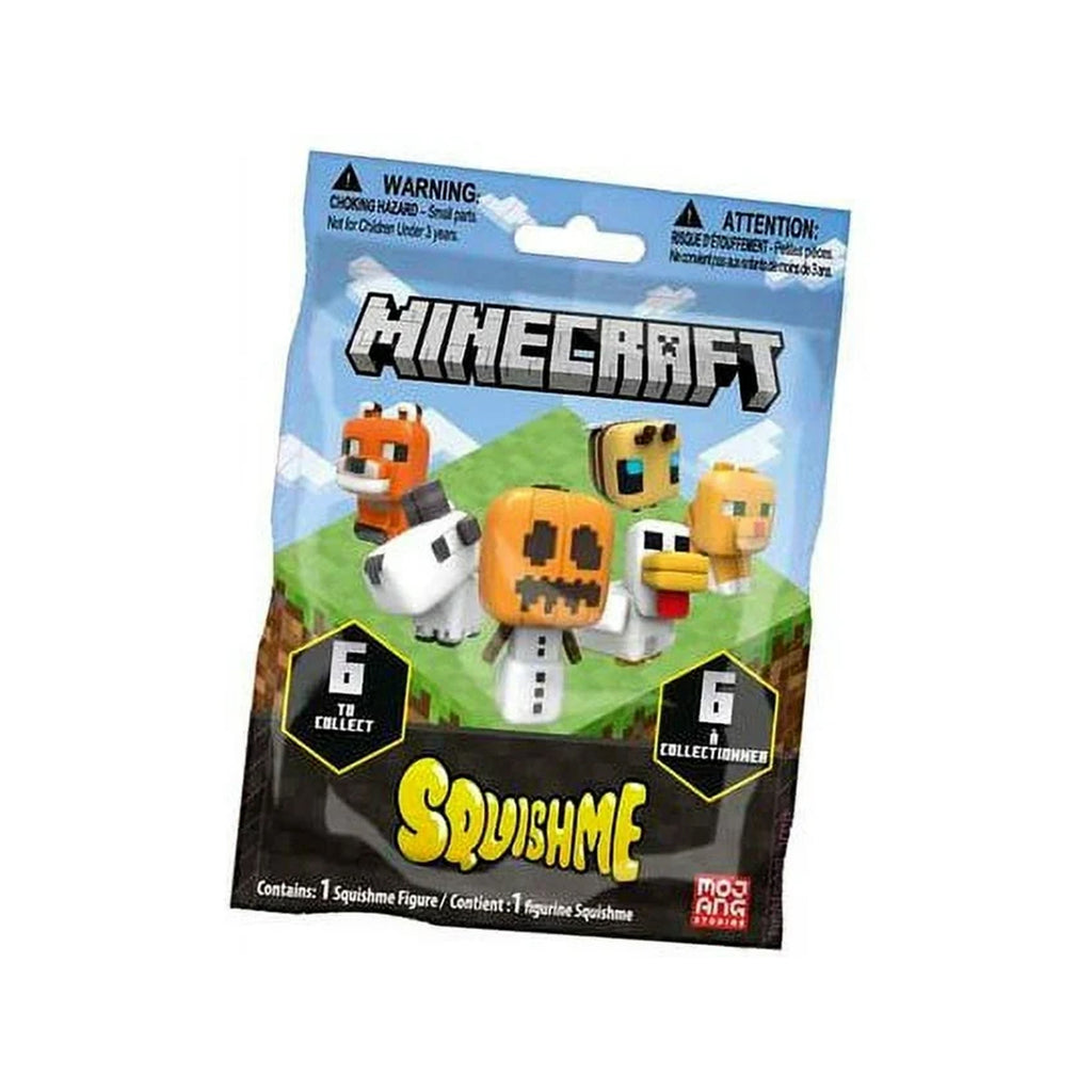 Just Toys Minecraft S3 Squishme Single Blind Bag Figure - Radar Toys