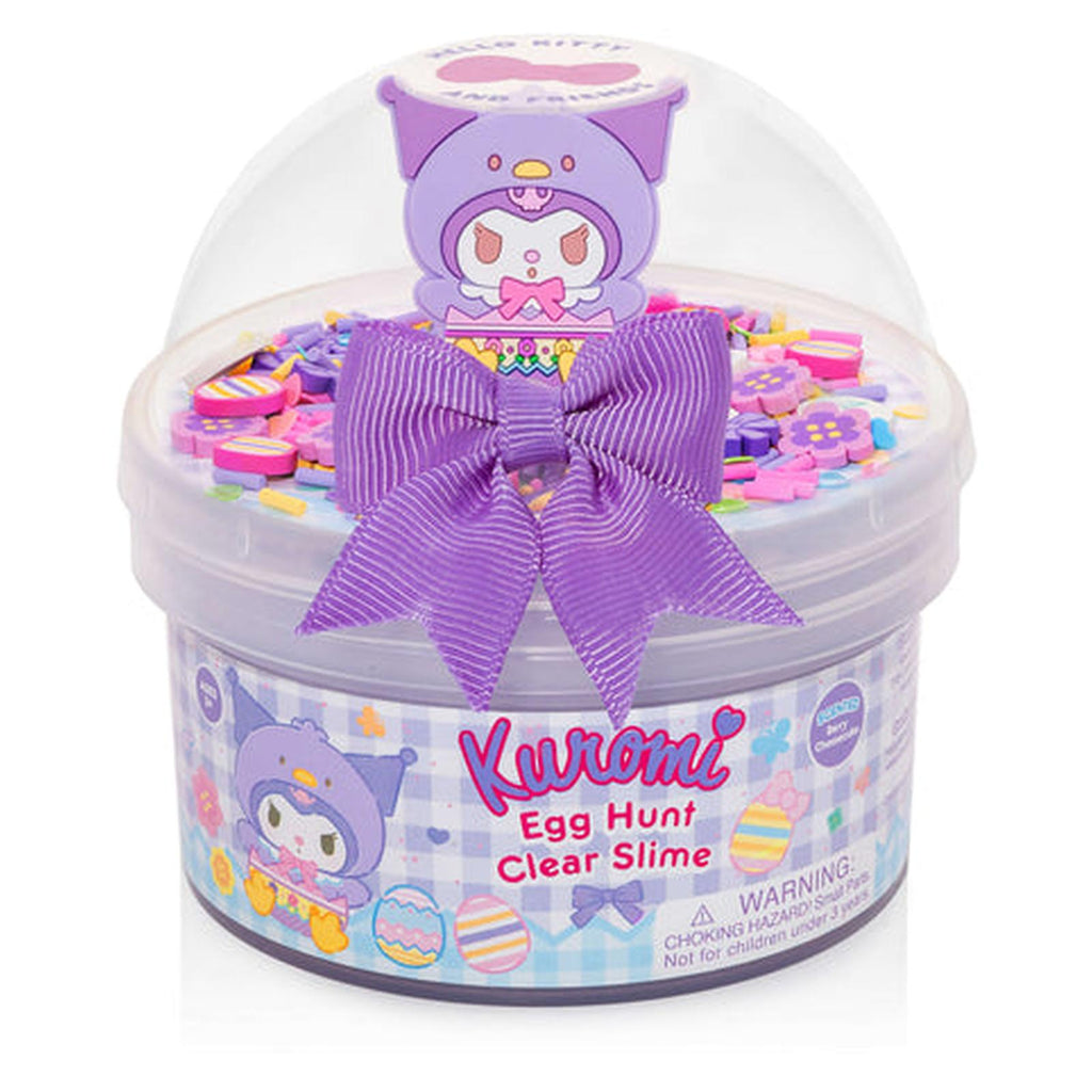 Kawaii Company Kuromi Egg Hunt Clear Signature Dome Slime