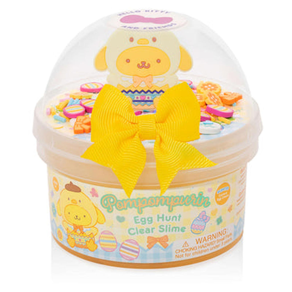 Kawaii Company Pompompurin Egg Hunt Clear Signature Dome Slime