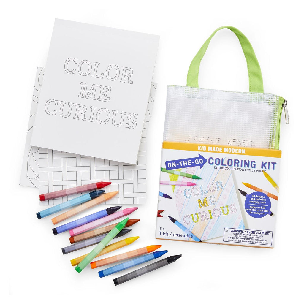 Kids Made Modern On The Go Coloring Kit