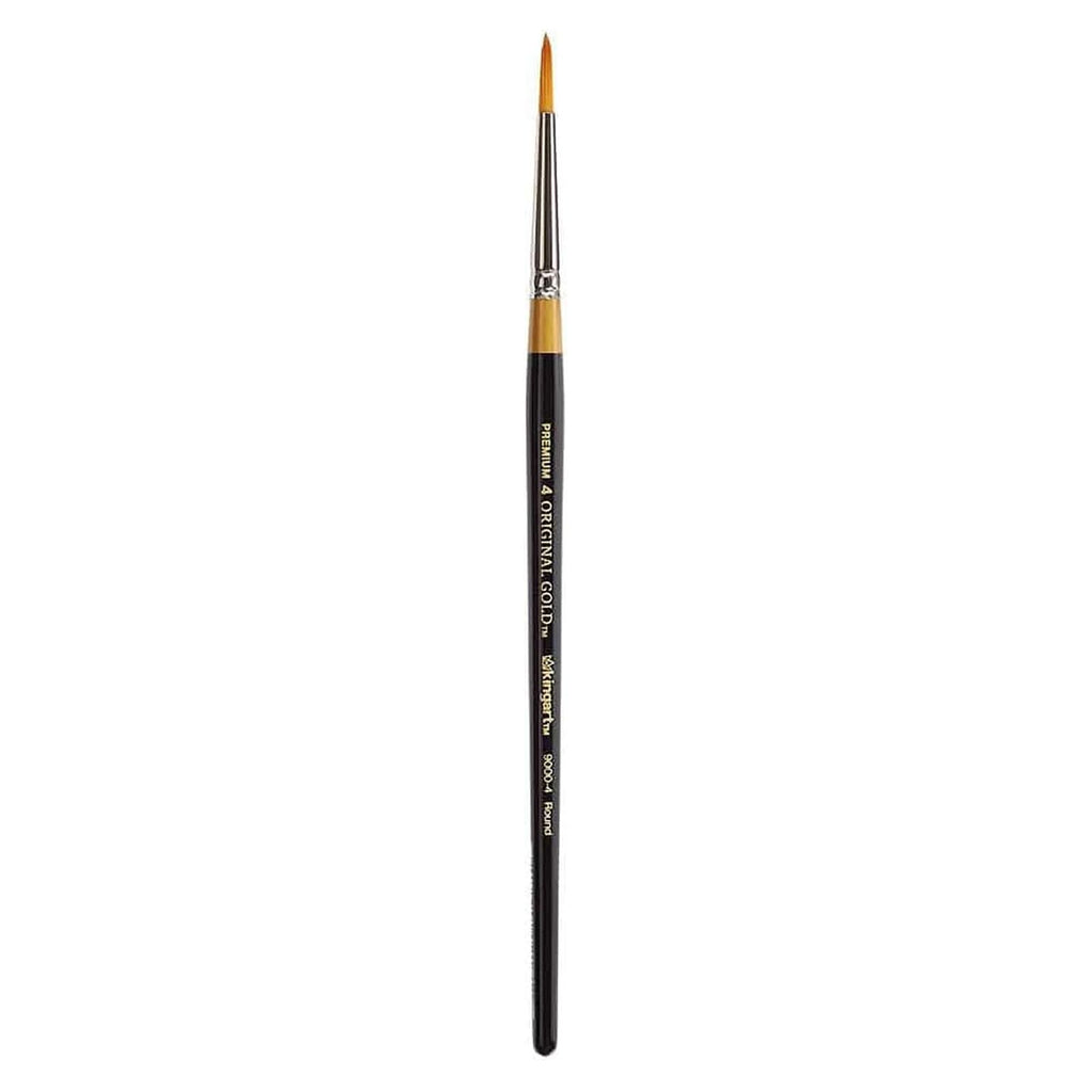 Kingart Original Gold Round Size Four Brush