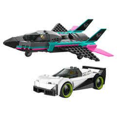 LEGO® City Jet VS Car Building Set 60489 - Radar Toys
