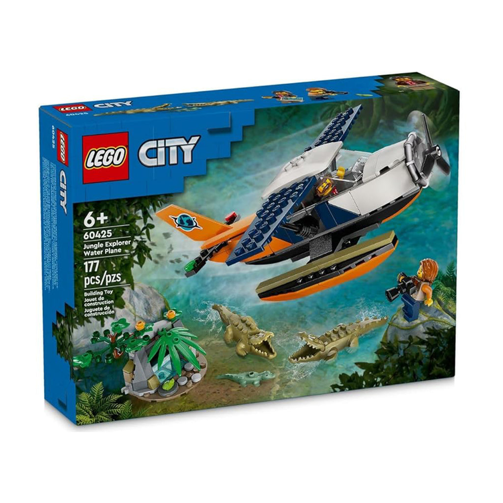 LEGO® City Jungle Explorer Water Plane Building Set 60425 - Radar Toys