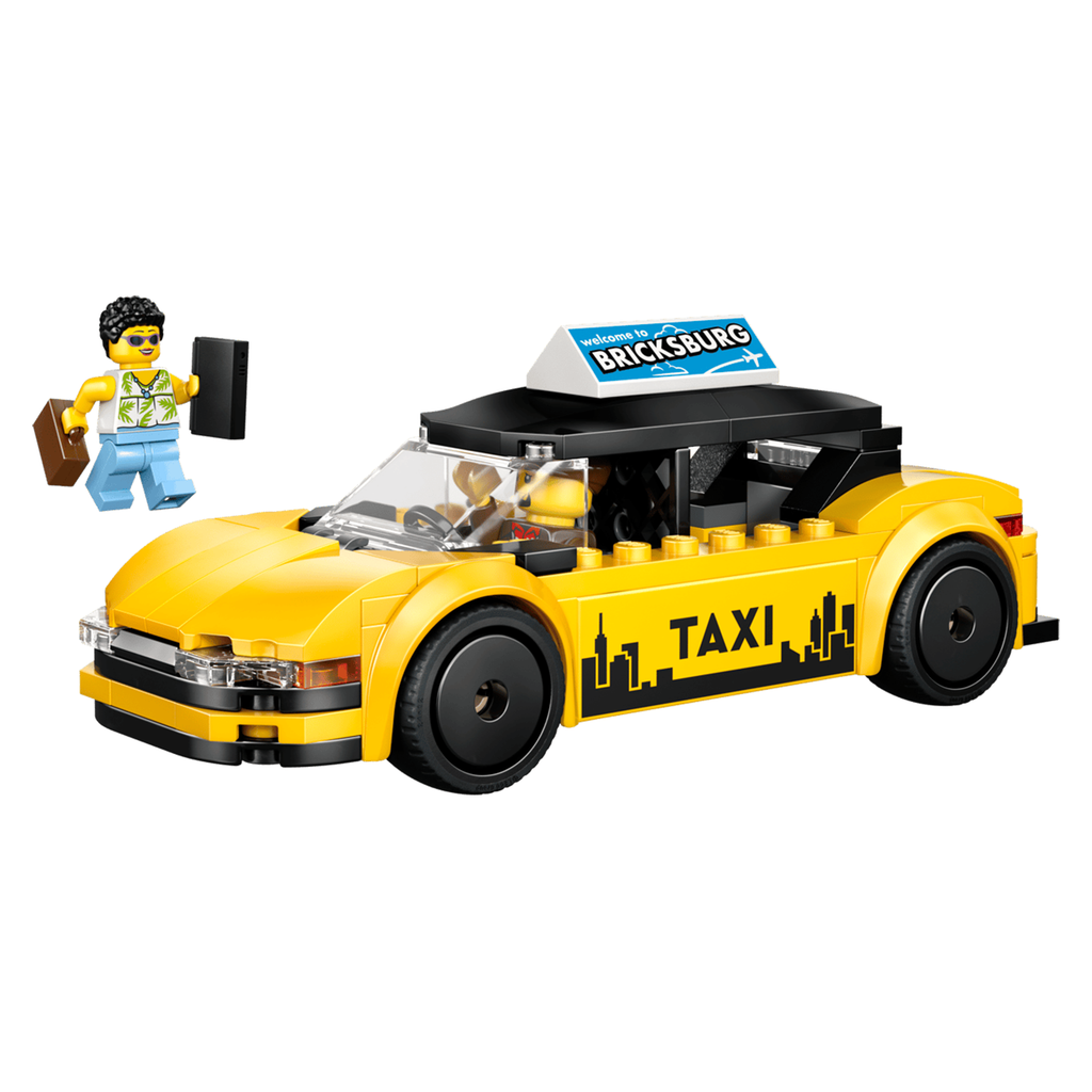 LEGO® City Yellow Taxi Building Set 60487