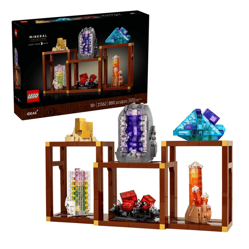 LEGO® Ideas Mineral Collection Building Set 21362