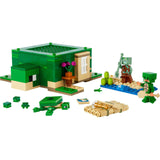 LEGO® Minecraft The Turtle Beach House Building Set 21254 - Radar Toys