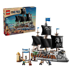 LEGO® Netflix One Piece Garps Marine Battleship Building Set 75646