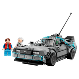 LEGO® Speed Champions Time Machine From Back To The Future Building Set 77256